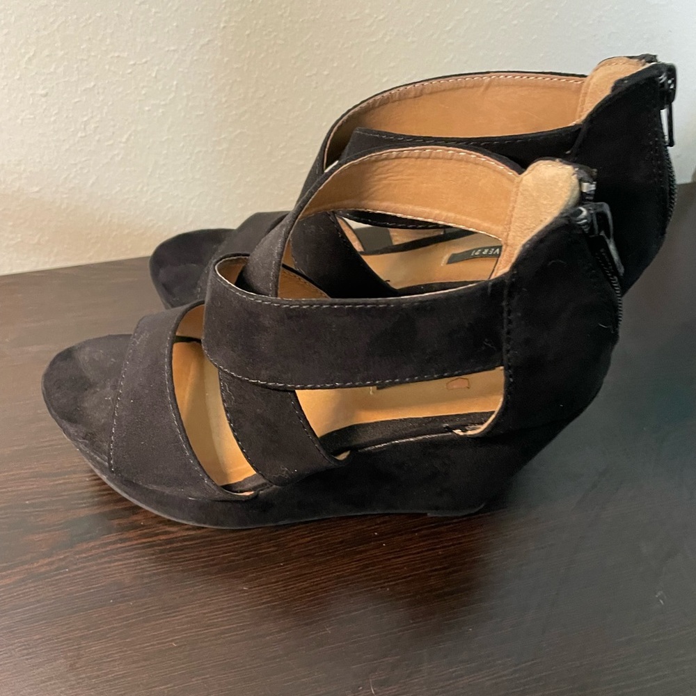 Black heels
